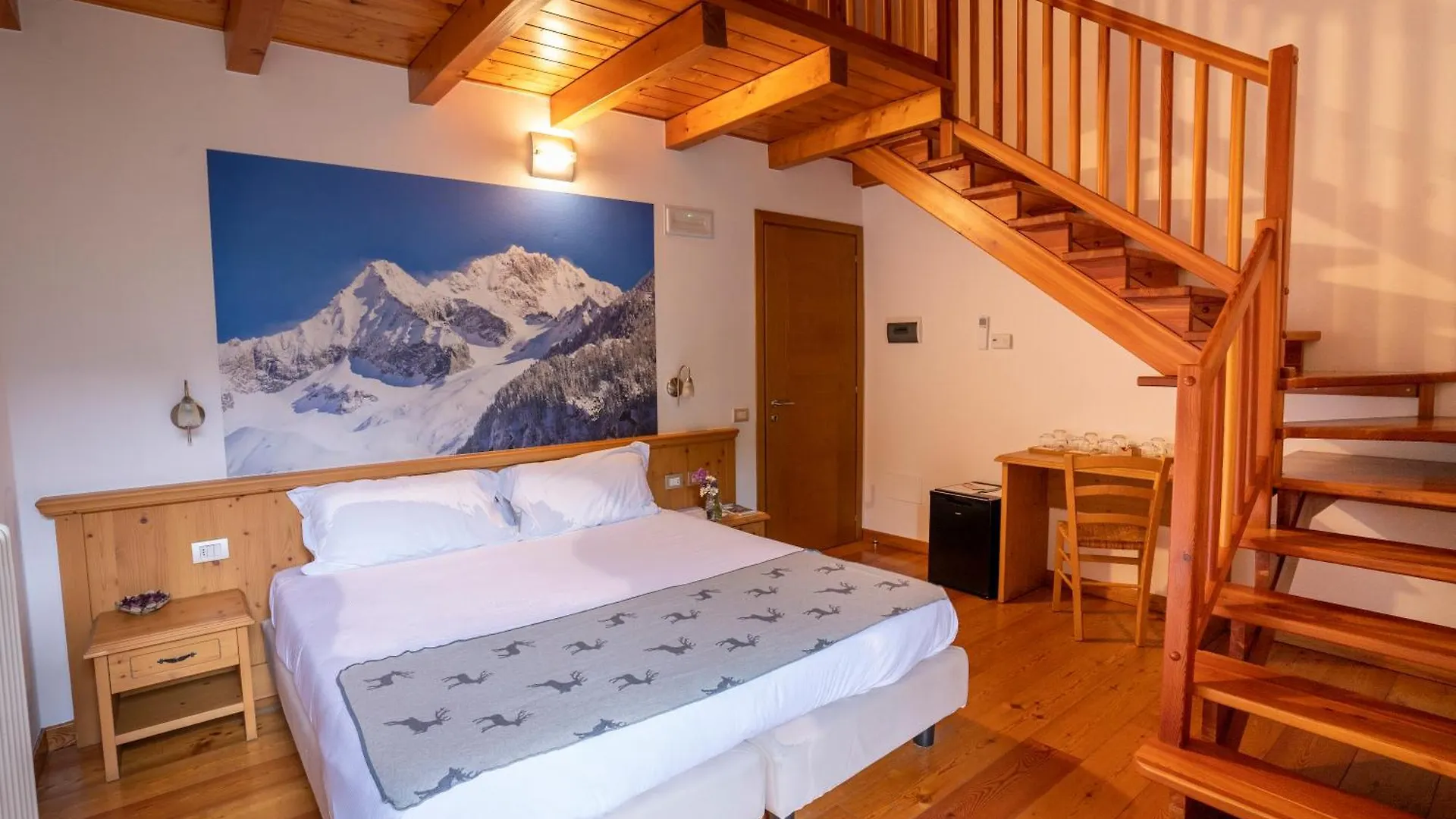 Villa Il Bisteca à Morbegno Séjour à la ferme